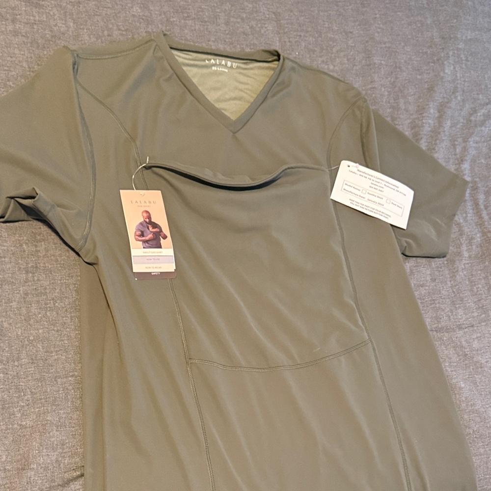 Lalabu Dad Shirt in Olive - NWT